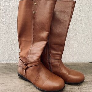 Cloudwalkers Tan Over the Knee Boots